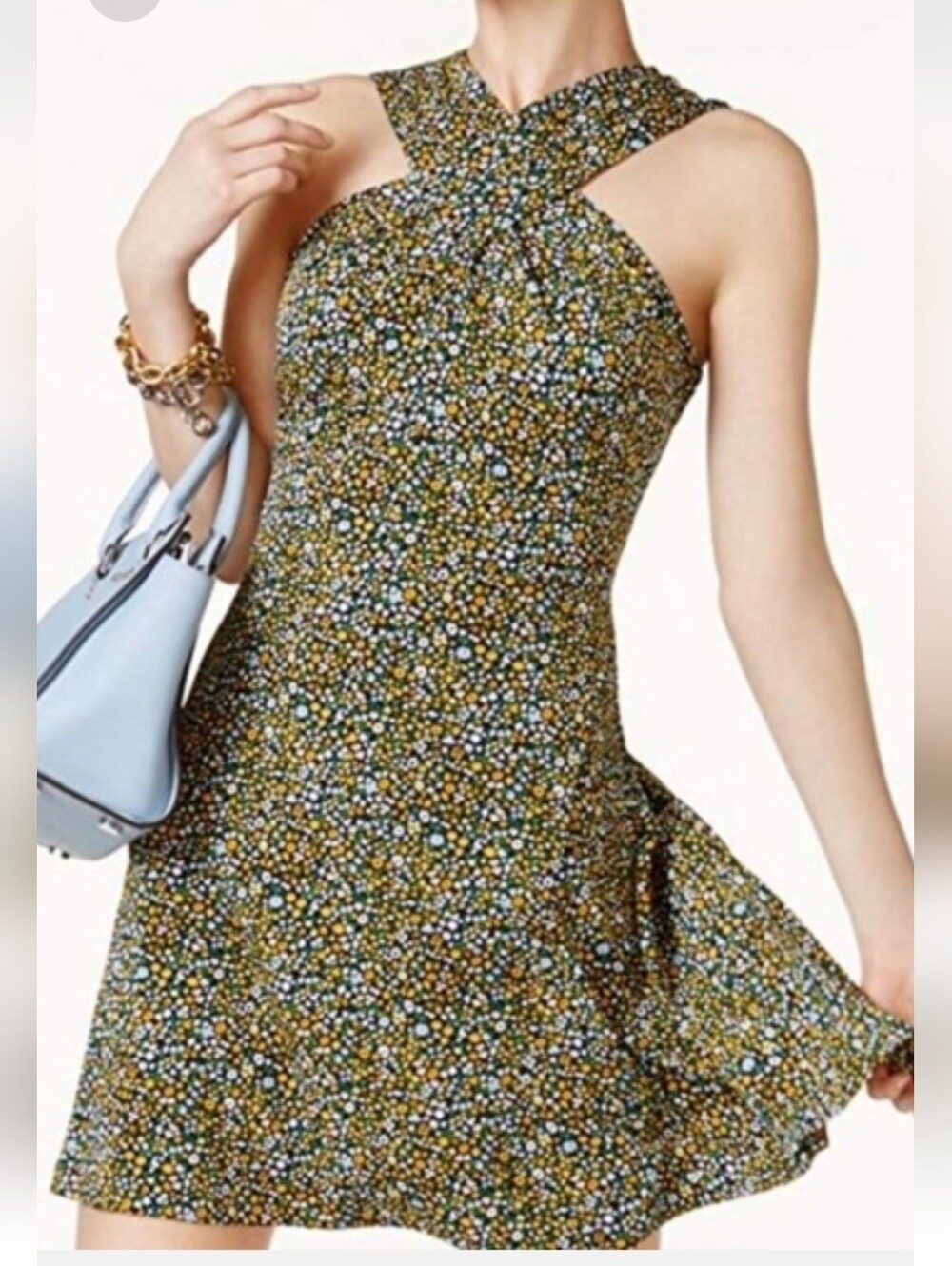 Michael Kors Quinn Cross Dress Size XS